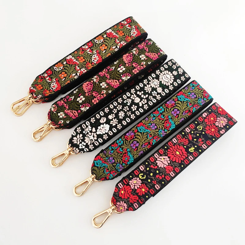 Fashionable Chinese Style Embroidery Bag Strap Thick All Match Floral Print Handbag Belts High Quality Crossbody Bag Accessories
Fashionable Chinese Style Embroidery Bag Strap Thick All Match Floral Print Handbag Belts High Quality Crossbody Bag Accessories