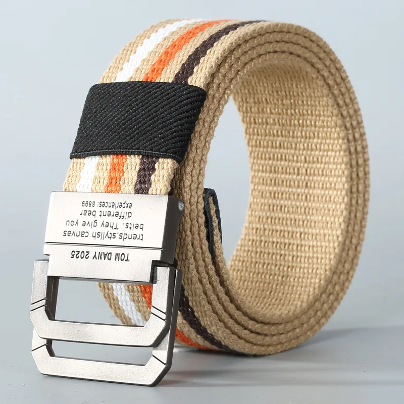 Lassie Canvas Belts Double Buckle Tactical Belts Outdoor Sports Business Waistband Teen Student Fashion Plus Long Braid Trousers
Lassie Canvas Belts Double Buckle Tactical Belts Outdoor Sports Business Waistband Teen Student Fashion Plus Long Braid Trousers