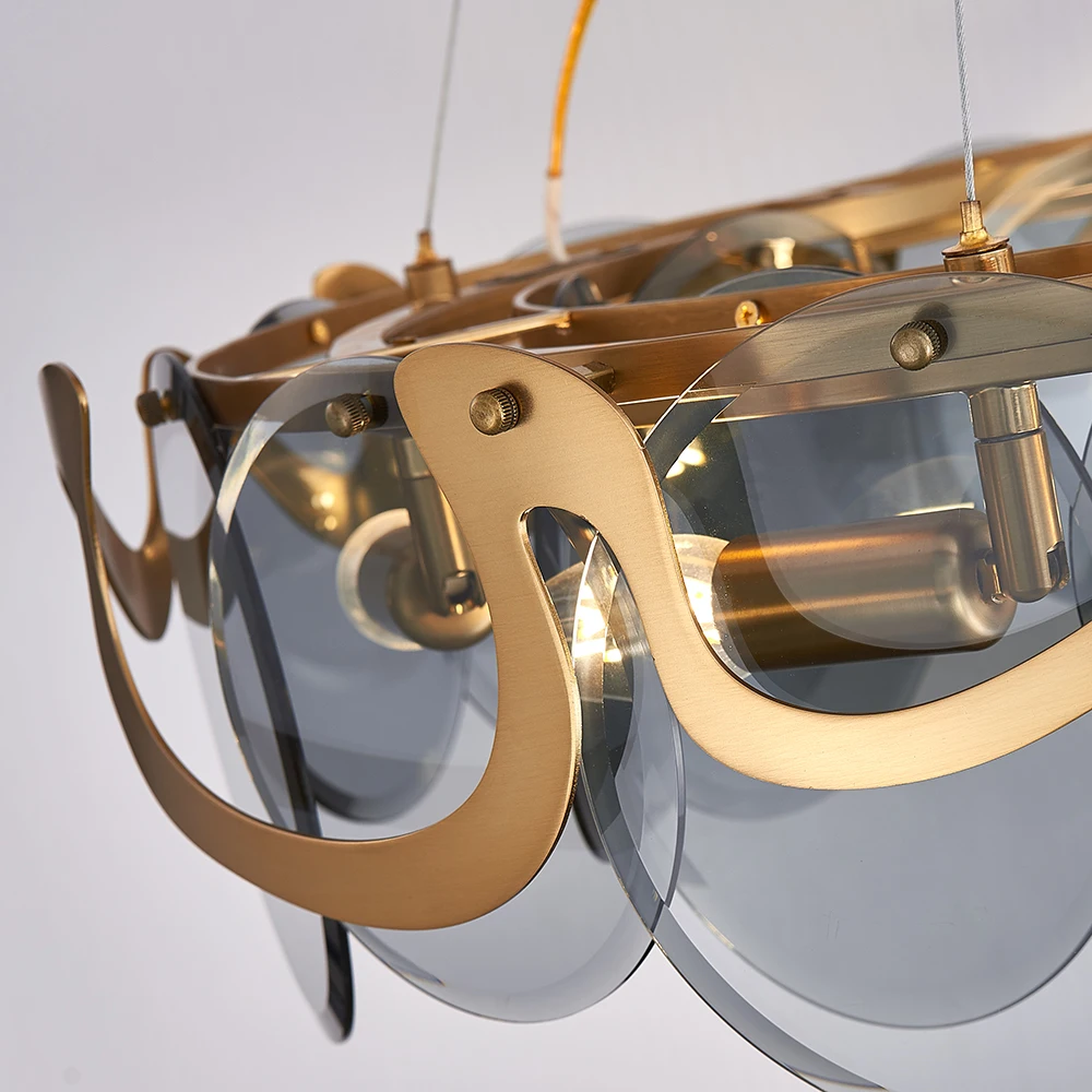 Chandelier Lighting Hanging Lamp Dining Room Bedroom Light Fixtures Round Glass 1 in Stock Modern for Living Room New Luxury E14
Chandelier Lighting Hanging Lamp Dining Room Bedroom Light Fixtures Round Glass 1 in Stock Modern for Living Room New Luxury E14