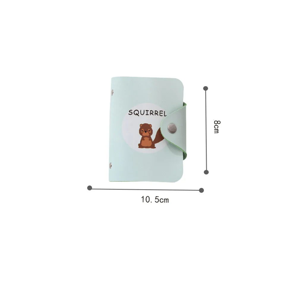 1pc Pu Leather Cute Printing Cartoon Card Purse Fashion Cute Cartoon Animal Creative Card Wallet Card Holder Children's Gift
1pc Pu Leather Cute Printing Cartoon Card Purse Fashion Cute Cartoon Animal Creative Card Wallet Card Holder Children's Gift