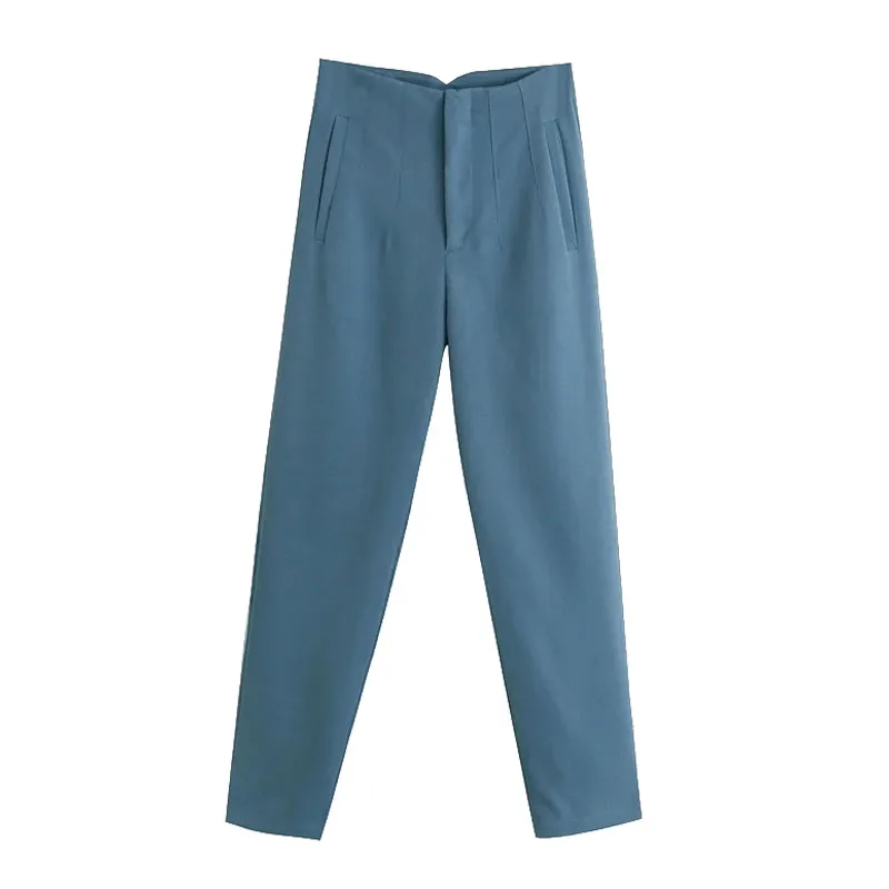 2021 Women Chic Fashion With Seam Detail Office Wear Pants Vintage High Waist Zipper Fly Female Ankle Trousers Mujer
2021 Women Chic Fashion With Seam Detail Office Wear Pants Vintage High Waist Zipper Fly Female Ankle Trousers Mujer