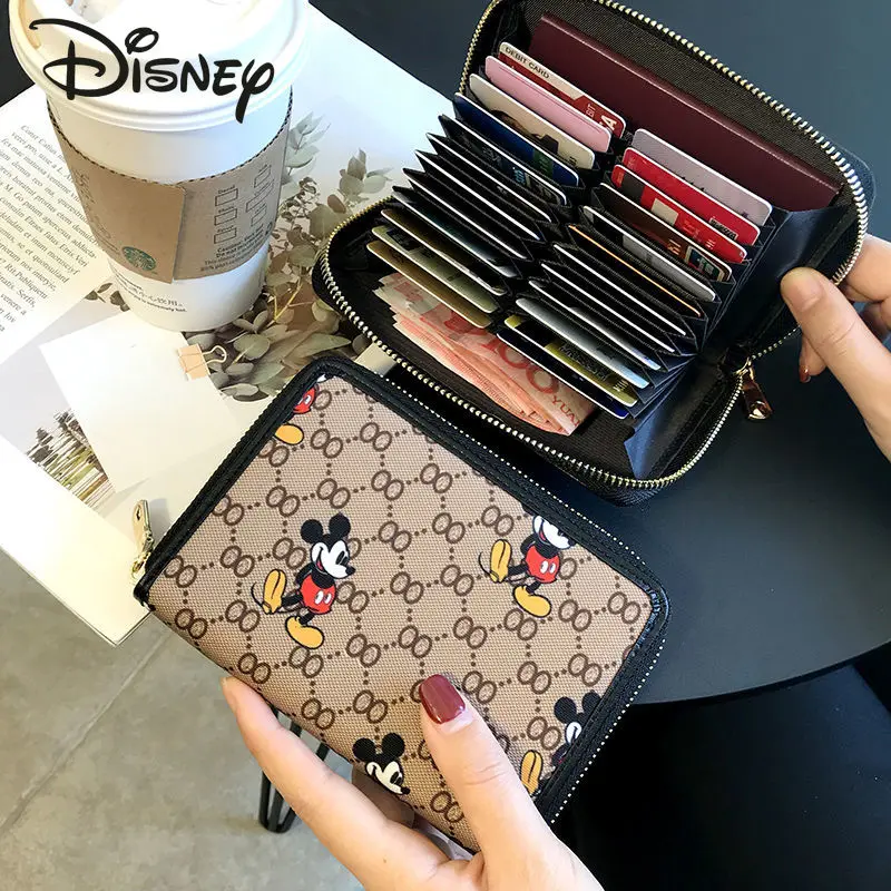 Disney Mickey Lady Card Holder Pvc Zipper Large Capacity Exquisite Ultra-thin Anti-degaussing Organ Multifunctional Lady Wallet
Disney Mickey Lady Card Holder Pvc Zipper Large Capacity Exquisite Ultra-thin Anti-degaussing Organ Multifunctional Lady Wallet