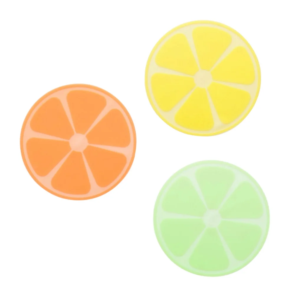 3PCS Round Silicone Bowl Covers Stretch Food Saver Wraps Reusable Expandable Food Lids