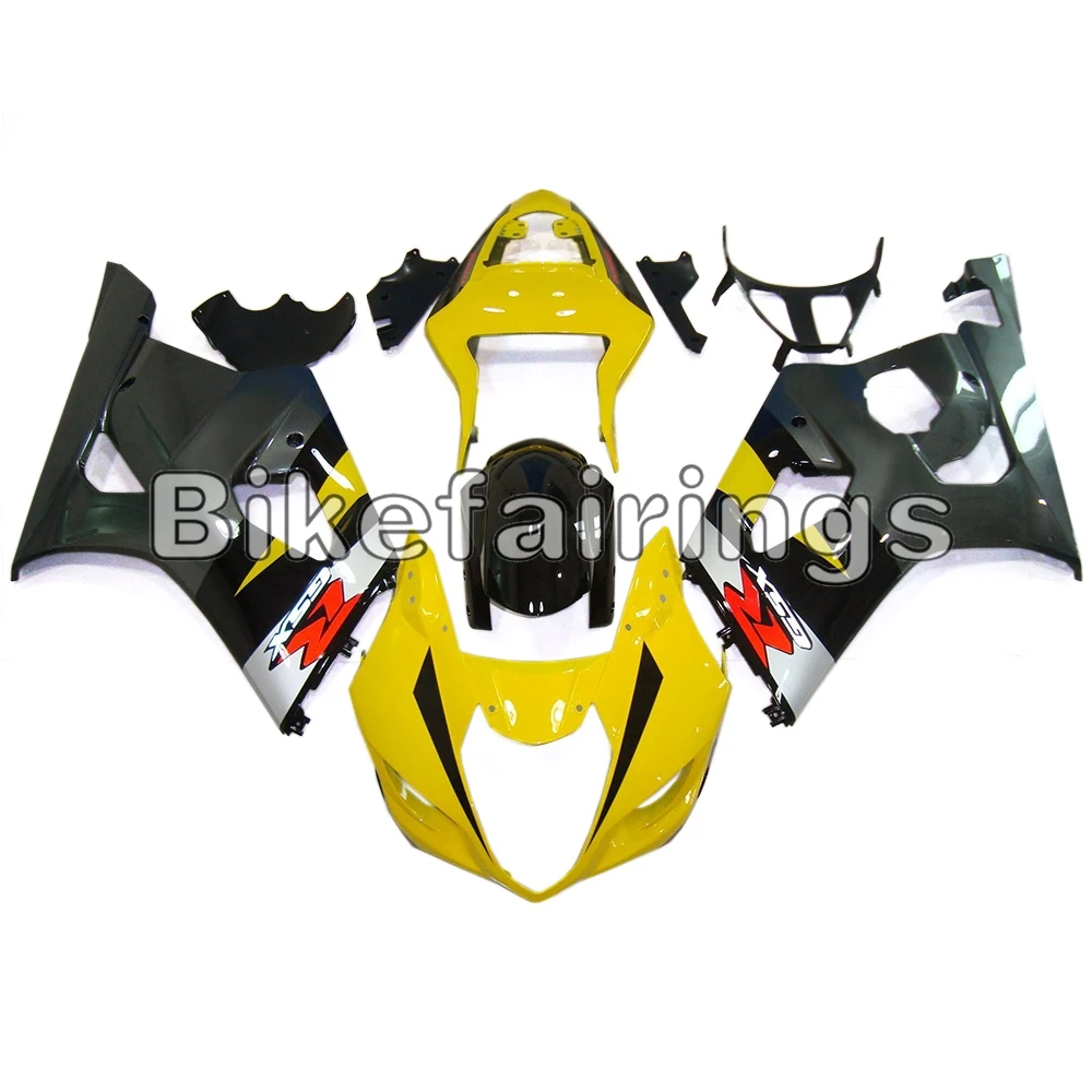 

Fit For Suzuki GSXR1000 K3 2003 2004 03 04 K3 Sportbike Bodywork Kit Yellow Black ABS Injection Cowlings New