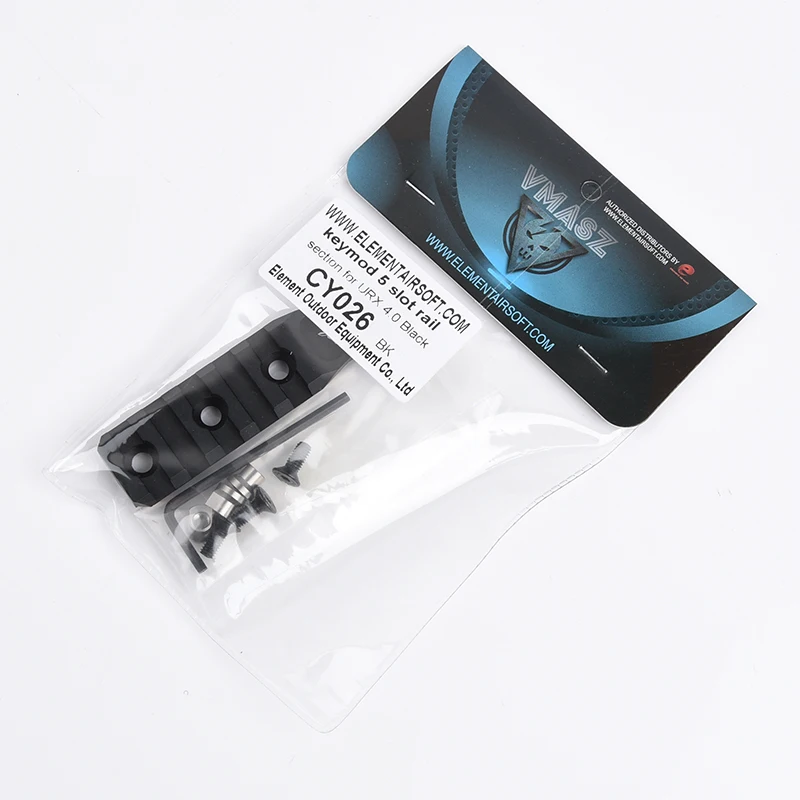 Tactical Keymod Handguard Rail 5 Slot Rail Section for URX 4.0 Scope Mount Base Picatinny Weaver Rail System
Tactical Keymod Handguard Rail 5 Slot Rail Section for URX 4.0 Scope Mount Base Picatinny Weaver Rail System