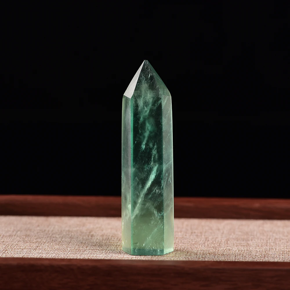 4-5cm Natural Green Fluorite Crystal Point Healing Wand Hexagonal Column Energy Cristals for Meditation Decoration Home Gifts
4-5cm Natural Green Fluorite Crystal Point Healing Wand Hexagonal Column Energy Cristals for Meditation Decoration Home Gifts