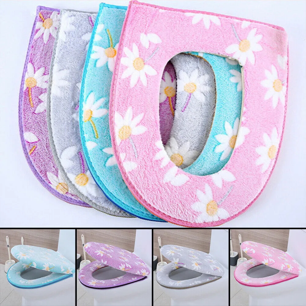 New Keep Warm Pumpkin Pattern Closestool Mat Double Color Bathroom Accessories Knitting O-shape Home Decor Toilet Seat Cover
New Keep Warm Pumpkin Pattern Closestool Mat Double Color Bathroom Accessories Knitting O-shape Home Decor Toilet Seat Cover