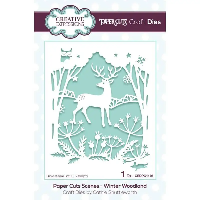 Christmas Deer Winter Woodland Metal Cutting Dies for Scrapbooking Album Decoration Craft for DIY Stamps 2021 New Arrival
Christmas Deer Winter Woodland Metal Cutting Dies for Scrapbooking Album Decoration Craft for DIY Stamps 2021 New Arrival