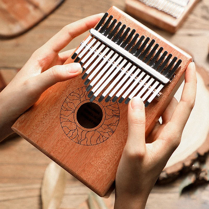 17 Key Kalimba Lotus Design Thumb Piano Finger Piano Wood Mahogany Thumb Piano Finger Keyboard Musical Instrument Birthday Gift
17 Key Kalimba Lotus Design Thumb Piano Finger Piano Wood Mahogany Thumb Piano Finger Keyboard Musical Instrument Birthday Gift