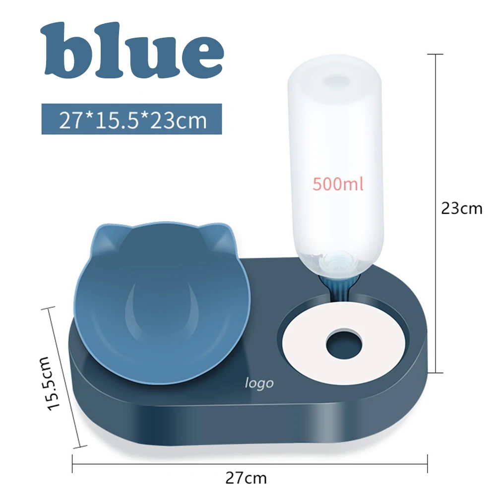 2-in-1 Cat Bowl Water Dispenser Automatic Water Storage Pet Dog Cat Food Bowl Food Container with Waterer Pet Waterer Feeder
2-in-1 Cat Bowl Water Dispenser Automatic Water Storage Pet Dog Cat Food Bowl Food Container with Waterer Pet Waterer Feeder