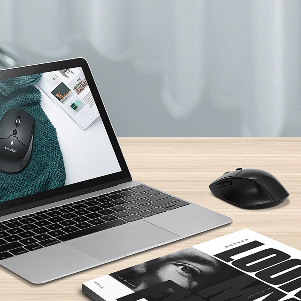 Black A1 2.4GHz Smart Wireless Mouse AI Voice Input Translation Rechargeable 800/1200/1600 DPI Adjustable Ergonomic Mice
Black A1 2.4GHz Smart Wireless Mouse AI Voice Input Translation Rechargeable 800/1200/1600 DPI Adjustable Ergonomic Mice