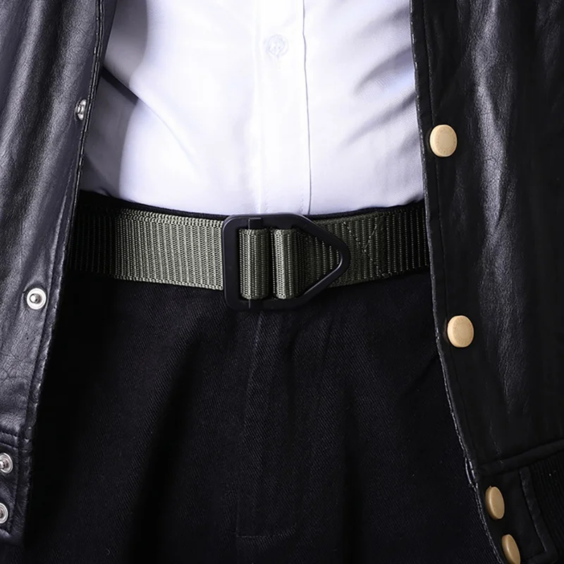 Nylon Adjustable Metal Buckled Waistband Military Tactical Men Band Webbing Canvas Outdoor Metal Buckle
Nylon Adjustable Metal Buckled Waistband Military Tactical Men Band Webbing Canvas Outdoor Metal Buckle