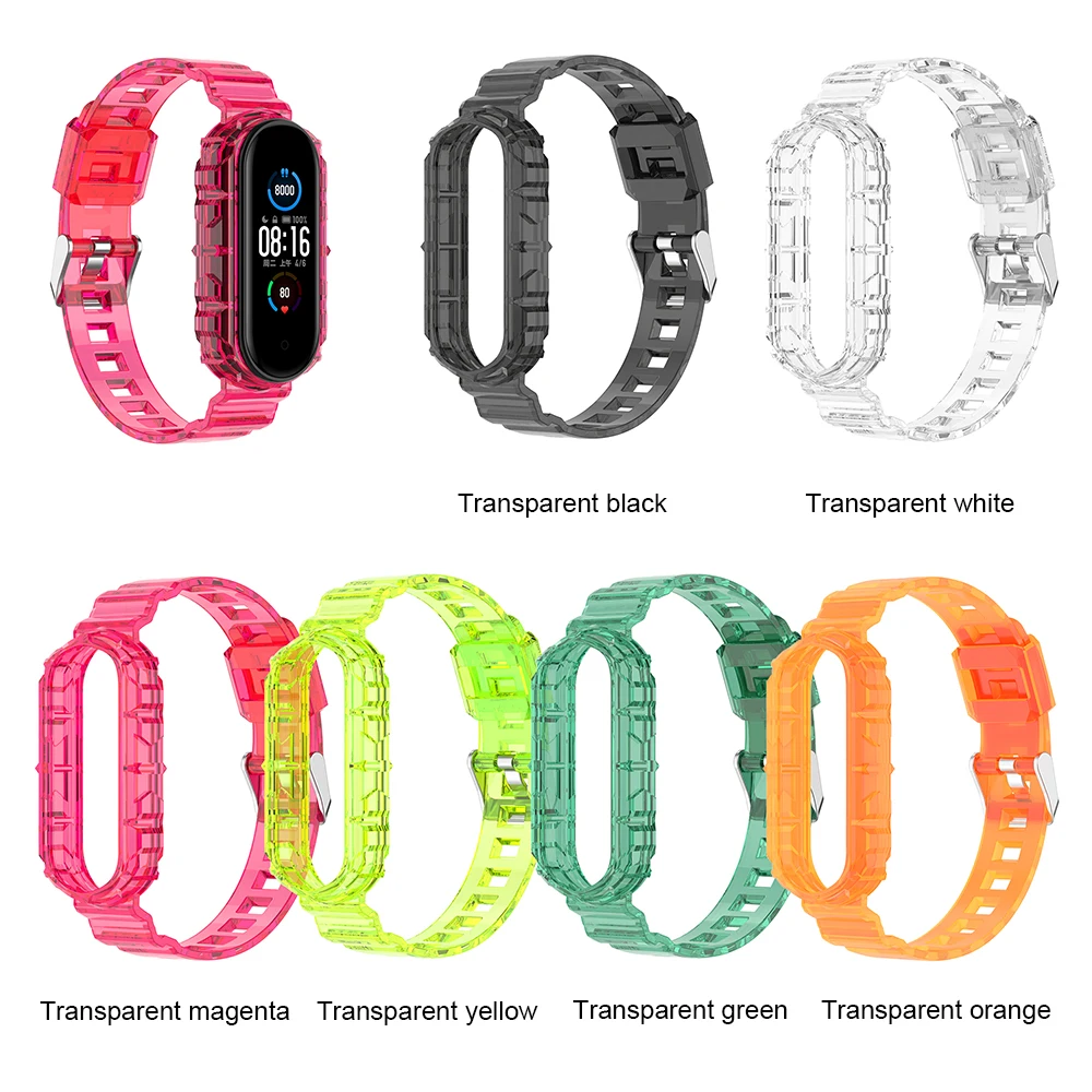 Silicone strap For xiaomi mi band 5/6 Sports watch strap Waterproof Bracelets replace wristbands For XiaoMi band TPU watch strap
Silicone strap For xiaomi mi band 5/6 Sports watch strap Waterproof Bracelets replace wristbands For XiaoMi band TPU watch strap