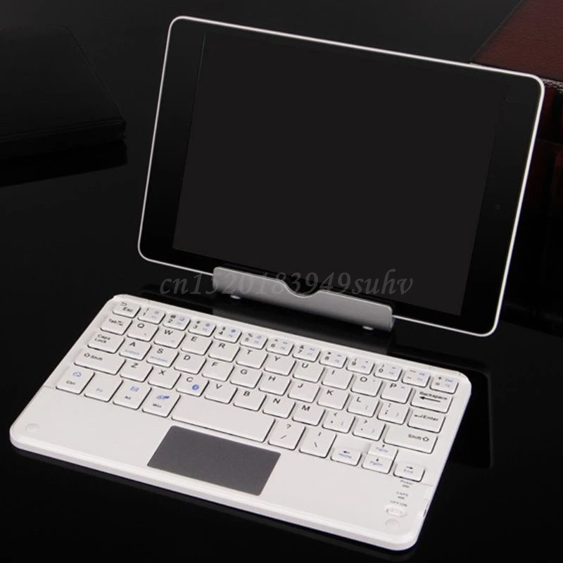 7/9/10 Inch Wireless Bluetooth Lightweight Keyboard with Touchpad Cellphone Tablet Laptop Keyboard Portable Office Keypad
7/9/10 Inch Wireless Bluetooth Lightweight Keyboard with Touchpad Cellphone Tablet Laptop Keyboard Portable Office Keypad