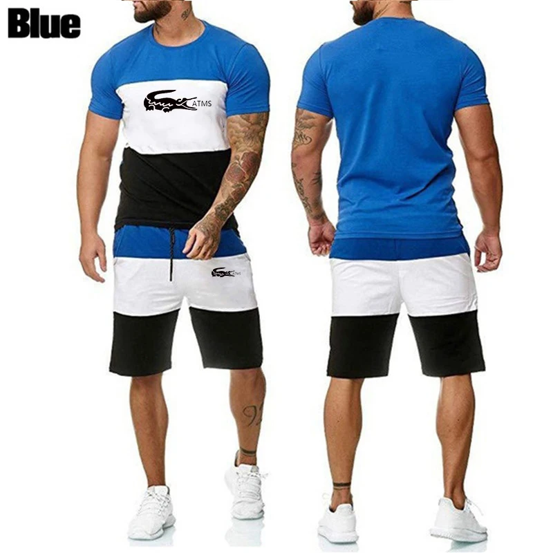 tracksuit for men summer T-shirt+Shorts set T-shirtand shorts casual clothing men sports wear gym clothes Men Sweat Suits
tracksuit for men summer T-shirt+Shorts set T-shirtand shorts casual clothing men sports wear gym clothes Men Sweat Suits