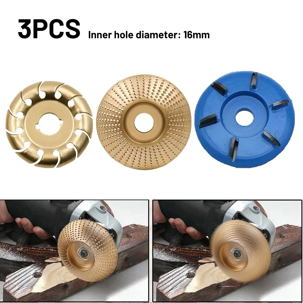 3 Pcs Grinding Wheel Carbide Sanding Disc Carving Shaping Disc M16 For Angle Grinder Wheel Parts
3 Pcs Grinding Wheel Carbide Sanding Disc Carving Shaping Disc M16 For Angle Grinder Wheel Parts