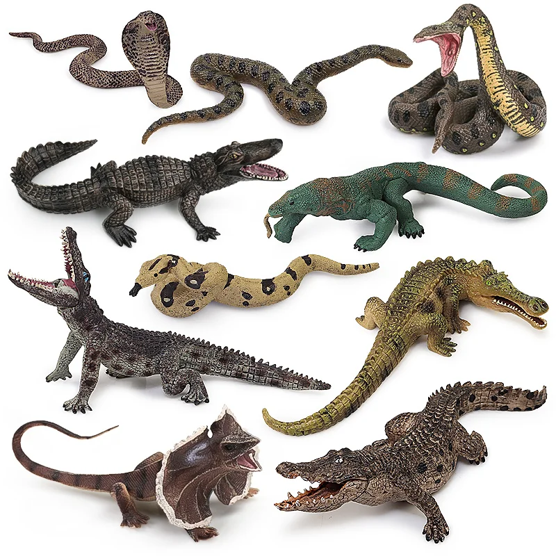 Simulation Crocodile Model Animal Toy Solid Prehistoric Wild Boar Crocodile Nile Crocodile Ferocious Python Monitor Lizard Gift
Simulation Crocodile Model Animal Toy Solid Prehistoric Wild Boar Crocodile Nile Crocodile Ferocious Python Monitor Lizard Gift
