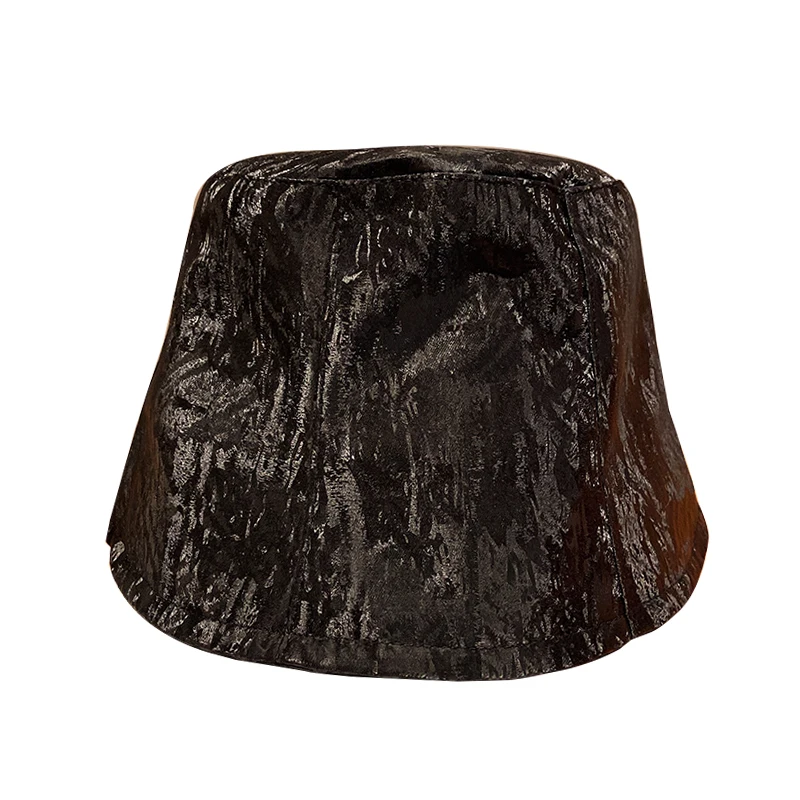 Black Laser Bucket Hat Women's Early Spring and Summer Thin Japanese Style Retro Fashion Brand Niche Face Covering Straight
Black Laser Bucket Hat Women's Early Spring and Summer Thin Japanese Style Retro Fashion Brand Niche Face Covering Straight