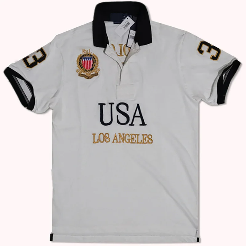 2021 Men's Big Horse Short Sleeve Polo Shirt 100% Cotton Casual Fashion Colored High Quality Summer Polo Shirts
2021 Men's Big Horse Short Sleeve Polo Shirt 100% Cotton Casual Fashion Colored High Quality Summer Polo Shirts