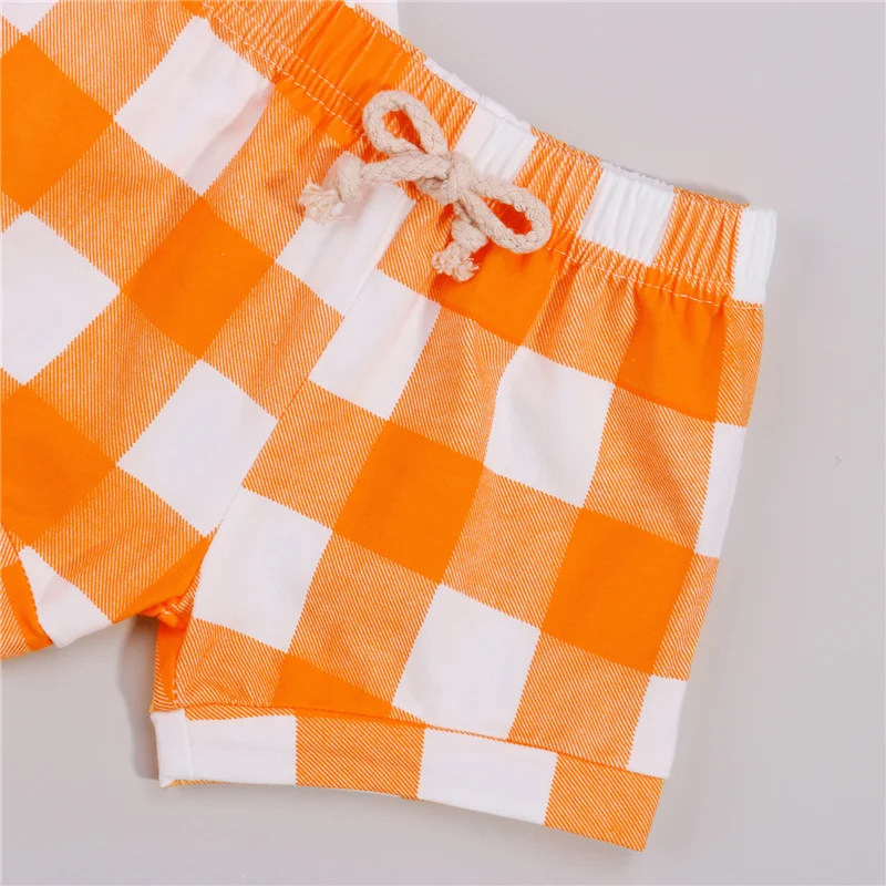 0-3Years Newborn Toddler Baby Girls Casual T-shirt and Shorts Set,Casual Fashion Cool Letter Short Sleeve Tops+Plaid Short Pants
0-3Years Newborn Toddler Baby Girls Casual T-shirt and Shorts Set,Casual Fashion Cool Letter Short Sleeve Tops+Plaid Short Pants