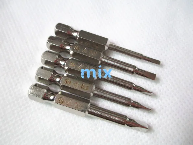 5pc/lot 50mm Magnetic Triangle Screwdriver Bits 1.8/2.0/2.3/2.7/3.0mm S2 Steel 1/4" Hex Shank Screwdrier Set DIY Hand Tools
5pc/lot 50mm Magnetic Triangle Screwdriver Bits 1.8/2.0/2.3/2.7/3.0mm S2 Steel 1/4" Hex Shank Screwdrier Set DIY Hand Tools