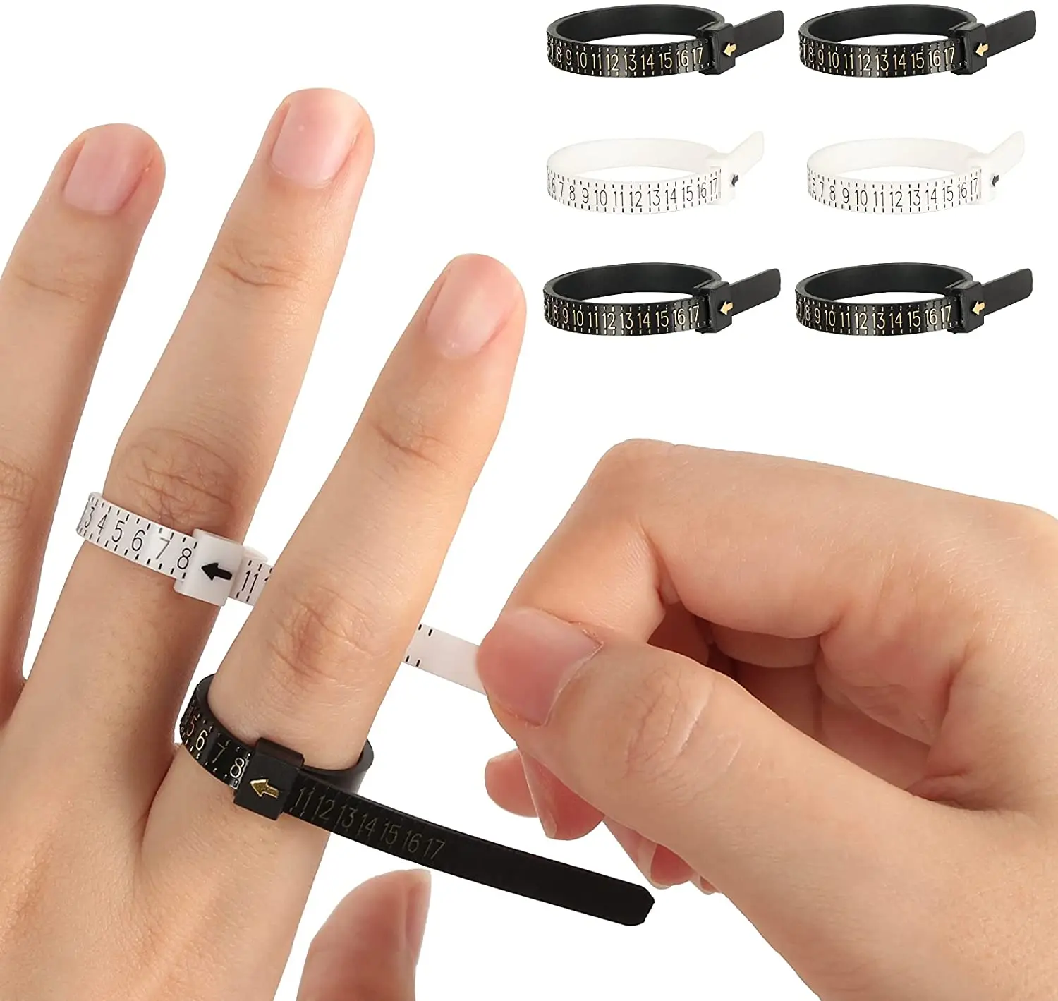 Professional Measuring Gauge Finger Ring Stick Sizer Mandrel Stick Finger Gauge Ring for DIY Fashion Jewelry Measuring Tools Set
Professional Measuring Gauge Finger Ring Stick Sizer Mandrel Stick Finger Gauge Ring for DIY Fashion Jewelry Measuring Tools Set