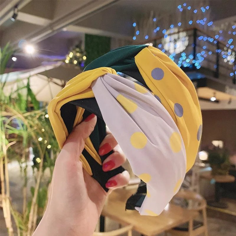 Fashion Women Bow Headband Cross Hair Hoop Knotted Wide-Brimmed Lady Wave Point Simple Hair Band Headbands Accessories
Fashion Women Bow Headband Cross Hair Hoop Knotted Wide-Brimmed Lady Wave Point Simple Hair Band Headbands Accessories