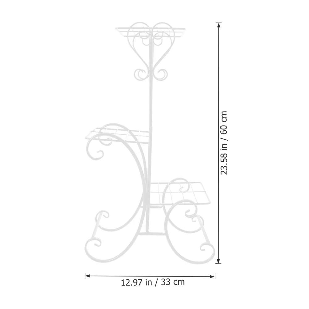 1Pc Decorative Flowerpot Shelf Iron Flowerpot Stand Flowerpot Storage Support
1Pc Decorative Flowerpot Shelf Iron Flowerpot Stand Flowerpot Storage Support
