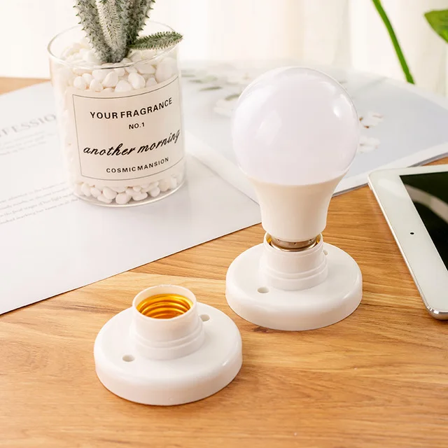 1pcs Es E27 Edison Screw Cap Socket White Ceiling Light Lamp Bulb Fixing Base Stand Temperature Aging Test Lighting Accessories
1pcs Es E27 Edison Screw Cap Socket White Ceiling Light Lamp Bulb Fixing Base Stand Temperature Aging Test Lighting Accessories