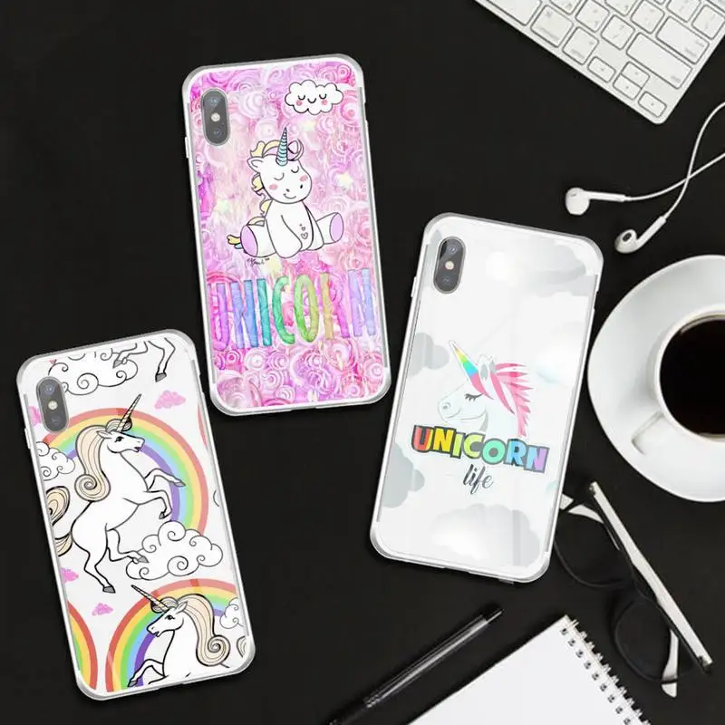 Rainbow Unicorn Phone Case Transparent Case For IPhone 6 6s 7 8 Plus X Xs Xr Xsmax 11 12 Pro Promax 12mini
Rainbow Unicorn Phone Case Transparent Case For IPhone 6 6s 7 8 Plus X Xs Xr Xsmax 11 12 Pro Promax 12mini