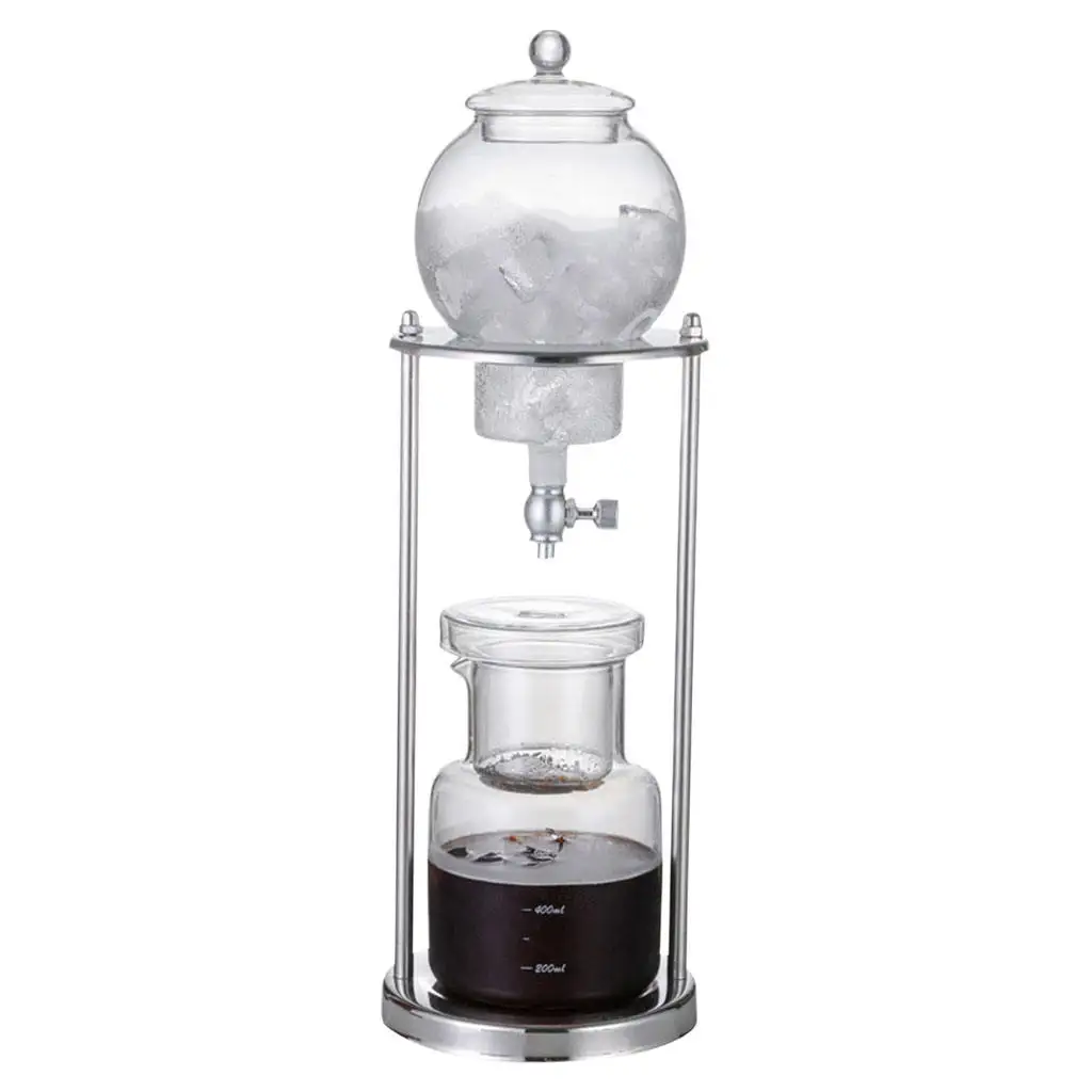 

600ml Cold Brew Coffee Maker Coffee Pot Set Drip Filter Cold Brew Dripper Iced Coffee Brewer Maker for Home and Office