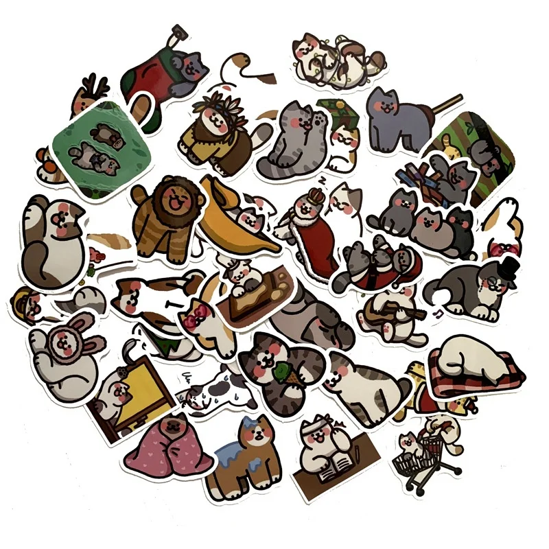 5 Sets = 200PCS Korean Ins Cartoon Cute Cat Stickers Emoticon Pack Stickers Mobile Phone Notebook Water Cup Stickers
5 Sets = 200PCS Korean Ins Cartoon Cute Cat Stickers Emoticon Pack Stickers Mobile Phone Notebook Water Cup Stickers