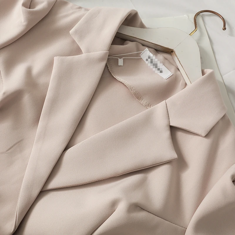 2021 Summer Women's Casual All-match Bandage High Waist Thin Lapel Short Sleeve Dress Solid Color A-line Jacket Dress
2021 Summer Women's Casual All-match Bandage High Waist Thin Lapel Short Sleeve Dress Solid Color A-line Jacket Dress