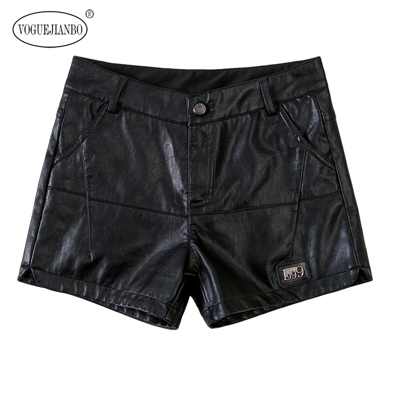 Women's leather shorts 2020 fashion Korean wide leg shorts women's casual PU leather shorts festival feminino spodenki mujer
Women's leather shorts 2020 fashion Korean wide leg shorts women's casual PU leather shorts festival feminino spodenki mujer