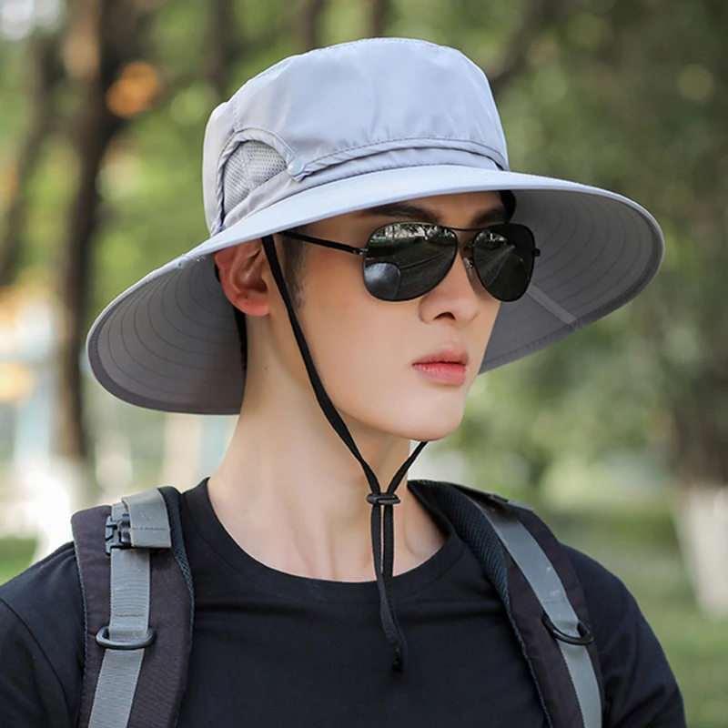 Summer Detachable Bucket Hats For Men Fisherman Hats Wide Brim Sun Panama Outdoor Hat Breathable Mesh Women Sun Hat
Summer Detachable Bucket Hats For Men Fisherman Hats Wide Brim Sun Panama Outdoor Hat Breathable Mesh Women Sun Hat