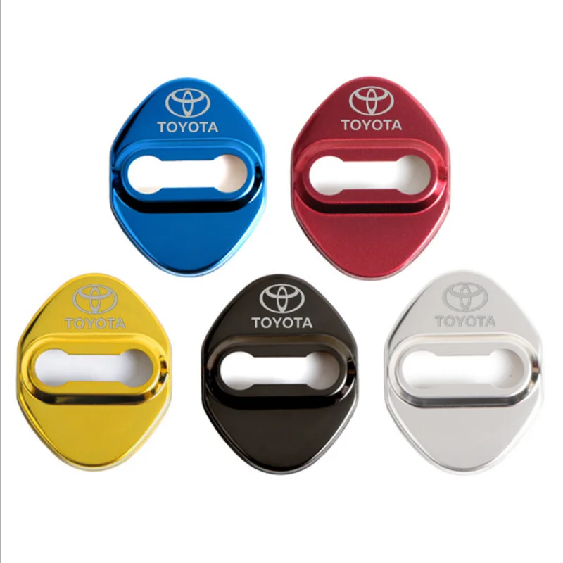 For Toyota CAMRY CHR COROLLA RAV4 YARIS PRIUS HYBRID PRADO Fortuner 4pcs Car Door Lock Buckle Cover Car Sticker Car Accessories
For Toyota CAMRY CHR COROLLA RAV4 YARIS PRIUS HYBRID PRADO Fortuner 4pcs Car Door Lock Buckle Cover Car Sticker Car Accessories