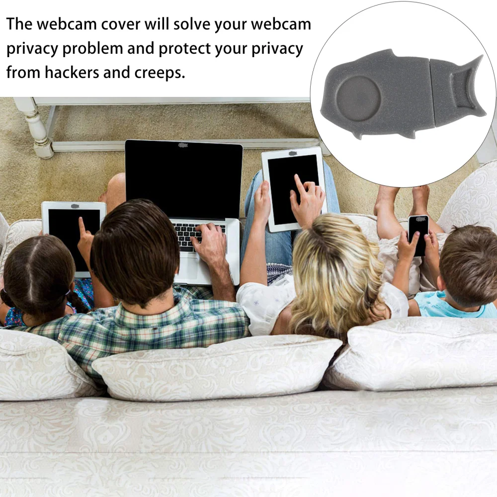 3PCS Privacy Protection Webcam Cover Fish Shaped Tablets Webcam Slider Blocker
3PCS Privacy Protection Webcam Cover Fish Shaped Tablets Webcam Slider Blocker