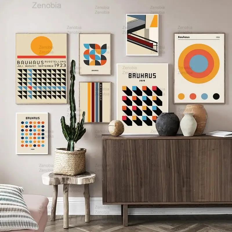 Nordic Bauhaus Retro Color Geometric Poster Home Decor Abstract Line Wall Art Modular Posters and Prints Cuadros Room Decoration
Nordic Bauhaus Retro Color Geometric Poster Home Decor Abstract Line Wall Art Modular Posters and Prints Cuadros Room Decoration