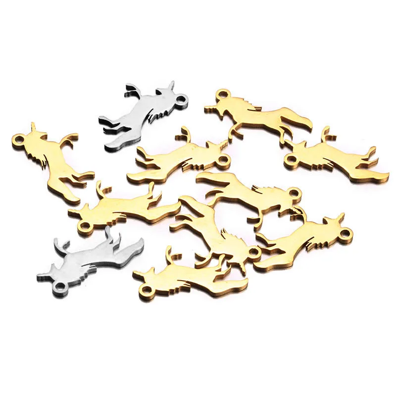 10Pcs/lot Stainless Steel Animal Horse Charm Pendant For Jewelry Making Necklace DIY Horse Charm Pendant Accessories
10Pcs/lot Stainless Steel Animal Horse Charm Pendant For Jewelry Making Necklace DIY Horse Charm Pendant Accessories