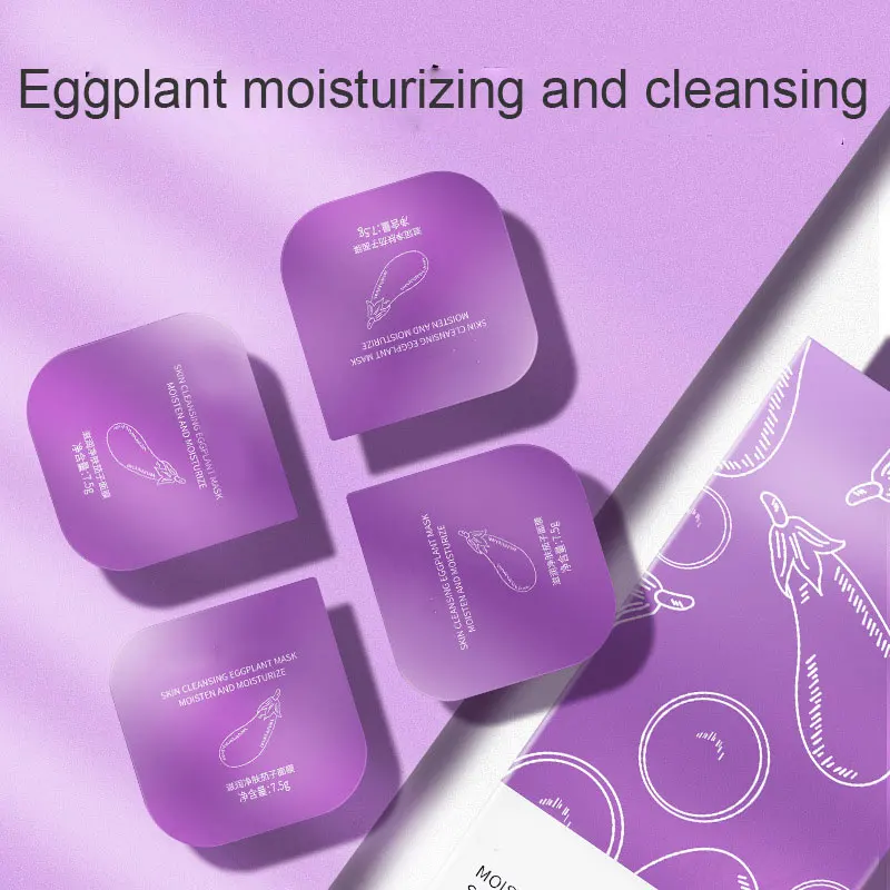 10pcs Moisturizing Eggplant Facial Mask Facial Mask Jelly Brighten Skin Care M88
10pcs Moisturizing Eggplant Facial Mask Facial Mask Jelly Brighten Skin Care M88