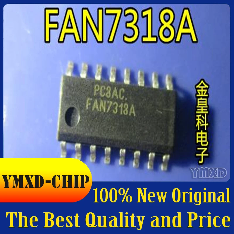 

10 шт./лот новый оригинальный FAN7318 FAN7318A ЖК-чип управления питанием SOP8 в наличии