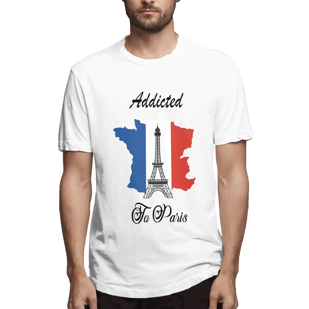 Addicted To Paris Addicted To Paris, France Flag And Tower Men Unique Tee Shirt Short Sleeve T-Shirt Pure Cotton Adult Clothes
Addicted To Paris Addicted To Paris, France Flag And Tower Men Unique Tee Shirt Short Sleeve T-Shirt Pure Cotton Adult Clothes