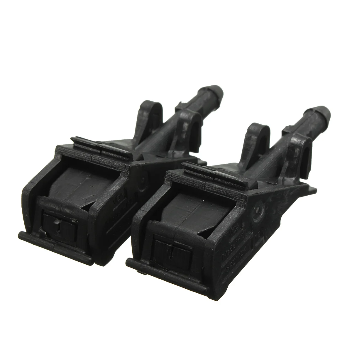 Черное ветровое стекло распылитель воды Форсунка для VW Beetle Jetta Golf GTI Passat Touareg Rabbit