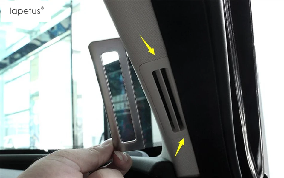 Lapetus Accessories Fit For Jaguar XF 2016 2017 2018 2019 Pillar A Air Conditioning AC Outlet Vent Molding Cover Kit Trim ABS
Lapetus Accessories Fit For Jaguar XF 2016 2017 2018 2019 Pillar A Air Conditioning AC Outlet Vent Molding Cover Kit Trim ABS