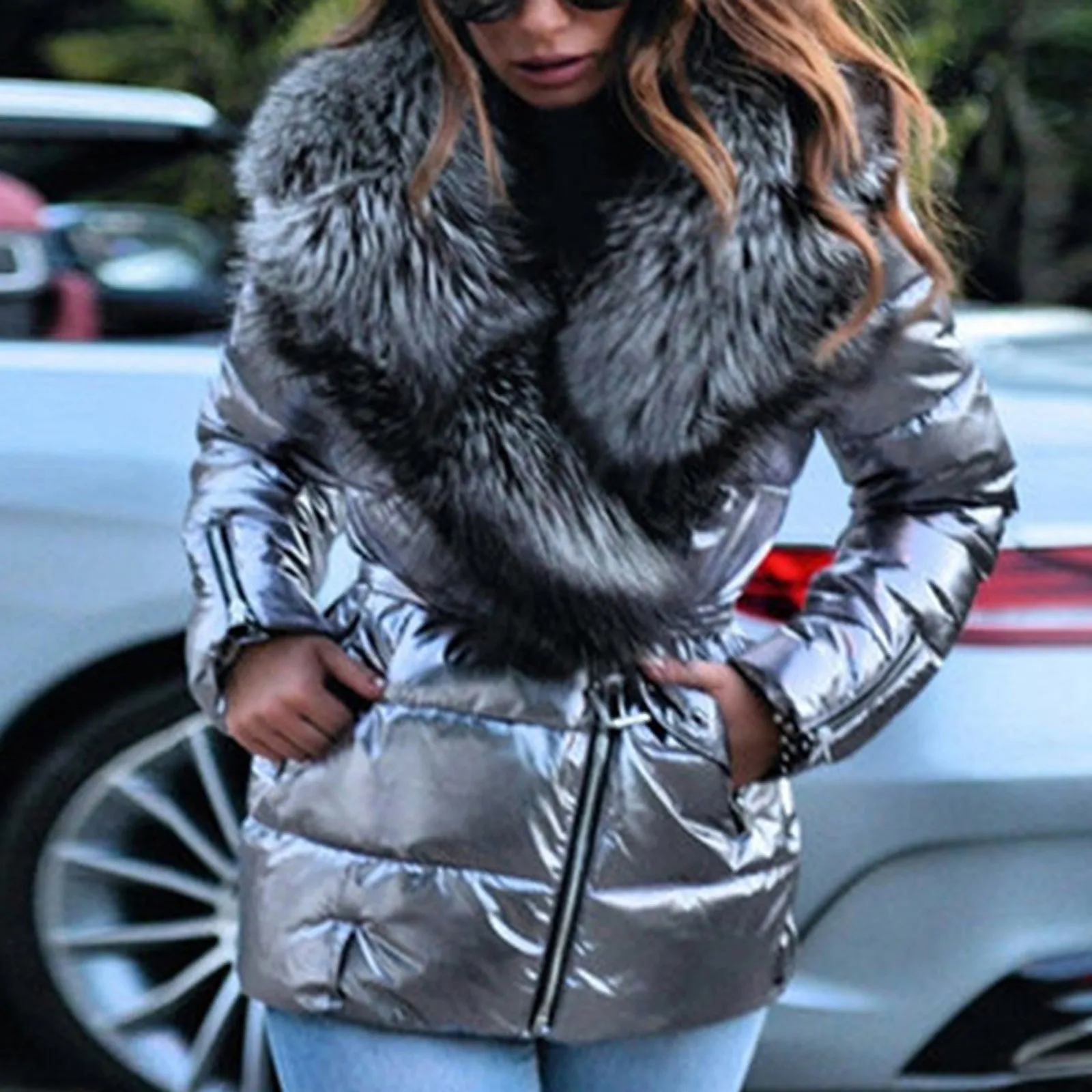 Fashion Women's Autumn Winter Warm Solid Colors Long-Sleeved Down Coat Windbreaker Cotton Paddded Jacket Outerwear Casaco#g3
Fashion Women's Autumn Winter Warm Solid Colors Long-Sleeved Down Coat Windbreaker Cotton Paddded Jacket Outerwear Casaco#g3