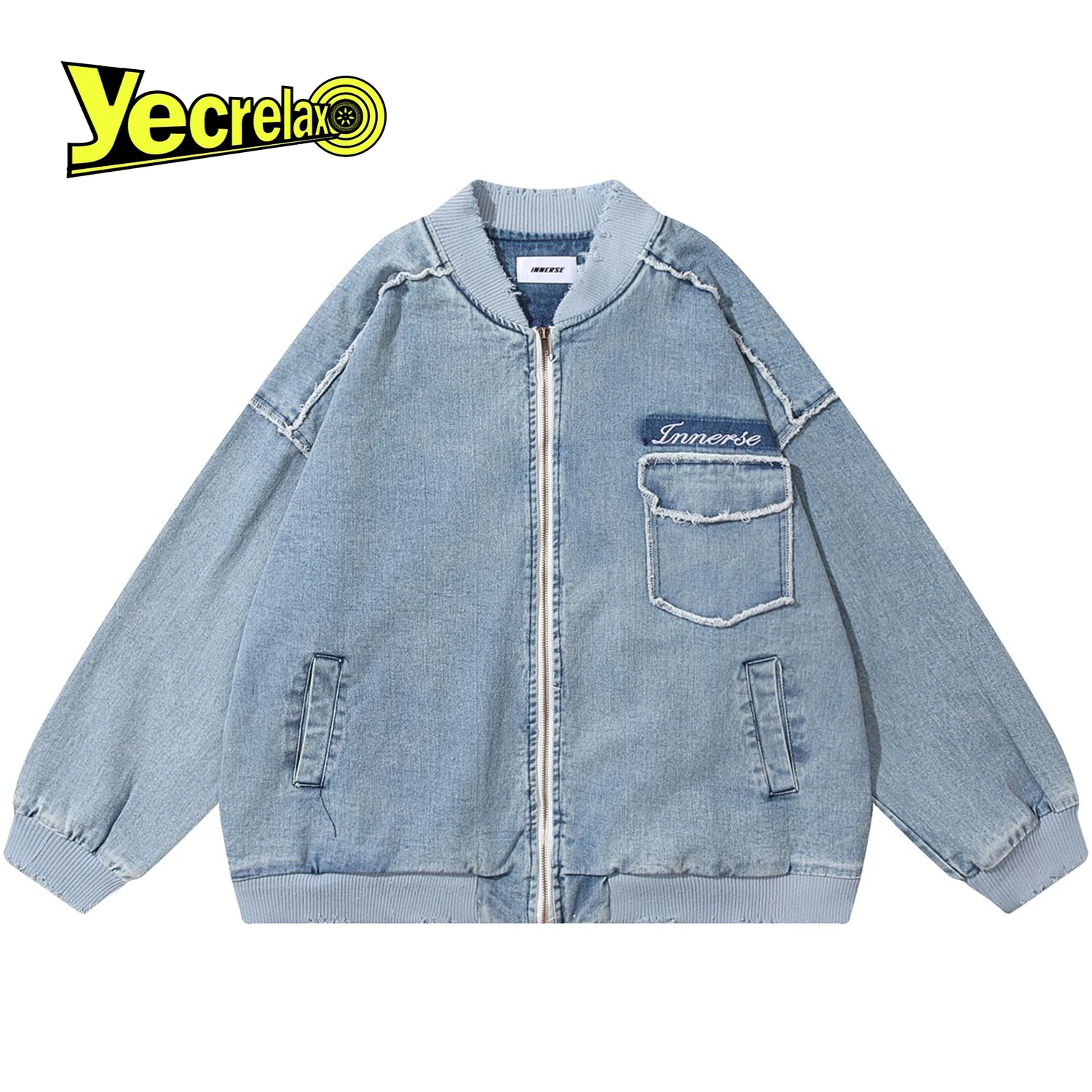 Мужская куртка YECRELAX С Вышивкой Букв, джинсовая куртка для мужчин и женщин, осенняя Потертая джинсовая куртка, Повседневная Свободная верхня...
Мужская куртка YECRELAX С Вышивкой Букв, джинсовая куртка для мужчин и женщин, осенняя Потертая джинсовая куртка, Повседневная Свободная верхня...