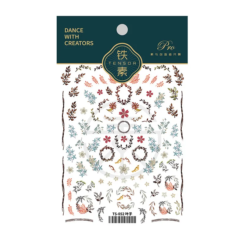 1 Pcs Leaves Wreath Design 3D Adhesive Nail Art Sticker 5D Soft Embossed Reliefs Nail Decals Decorations Wholesale Drop Shipping
1 Pcs Leaves Wreath Design 3D Adhesive Nail Art Sticker 5D Soft Embossed Reliefs Nail Decals Decorations Wholesale Drop Shipping