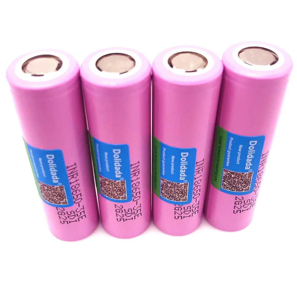 100% Original For samsung 18650 3500mAh 20A discharge INR18650 35E 18650 battery Li-ion 3.7v rechargable Battery
100% Original For samsung 18650 3500mAh 20A discharge INR18650 35E 18650 battery Li-ion 3.7v rechargable Battery