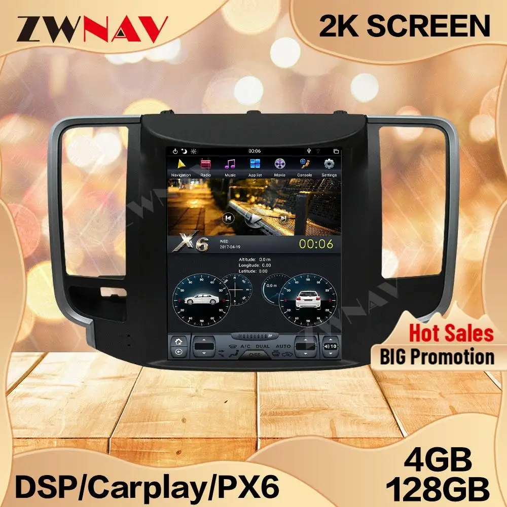 4+128G Tesla Carplay Screen For 2008 2009 2010 2011 2012 NISSAN Teana Android 9 Multimedia Player GPS Audio Radio Stereo
4+128G Tesla Carplay Screen For 2008 2009 2010 2011 2012 NISSAN Teana Android 9 Multimedia Player GPS Audio Radio Stereo