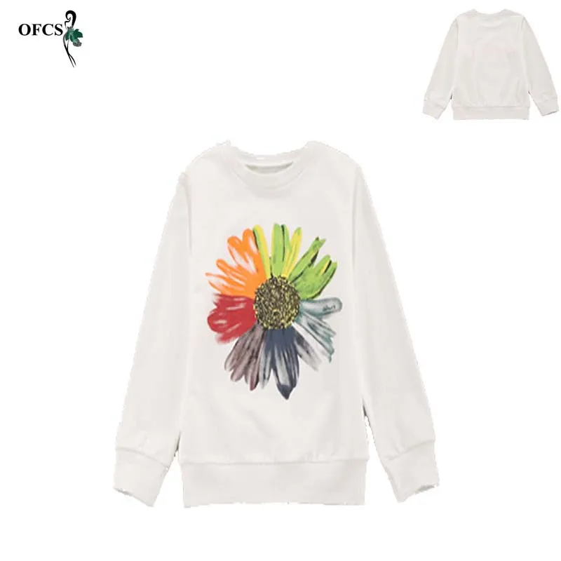 Spring Girls Sunflower T-shirt Fashion Sweater Long Sleeve Pullover Kids Cotton Beautiful T Shirts Tops Children Clothes 4-15 T
Spring Girls Sunflower T-shirt Fashion Sweater Long Sleeve Pullover Kids Cotton Beautiful T Shirts Tops Children Clothes 4-15 T